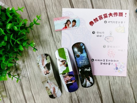 Pembatas buku magnet perkahwinan